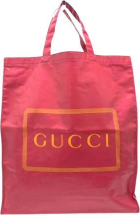 Gucci Pre-owned Canvas gucci-bags - Dames - Vintage Shopper - Roze - ONE Size - Vintage