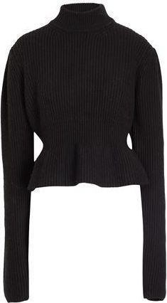 8 by YOOX WOOL BLEND RIBBED CREWNECK JUMPER