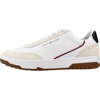 Tommy Hilfiger Heren, Schoenen, Wit, Maat: 43 EU Leer