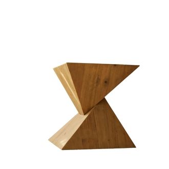 Tikamoon Mesa auxiliar en pino macizo reciclado