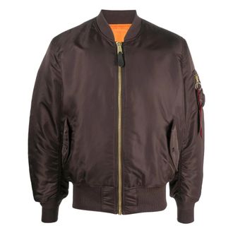 Alpha Industries Bomber Jackets - Jackets - Hombre - Marr&oacute;n - S