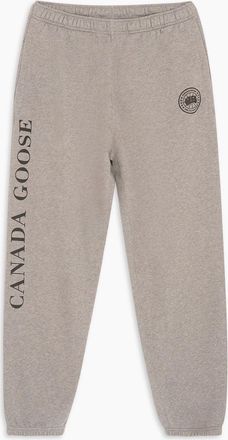 Canada Goose Mens Rove Large Logo Joggers Grey - Cream - Size: 35/34/32