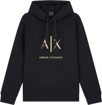 A|X Armani Exchange Felpa con cappuccio - - Sweatshirts & Hoodies - Uomo - Nero - 2XL