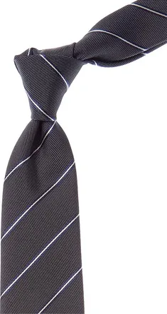 Gucci Grey Bittery Jacquard Silk Tie