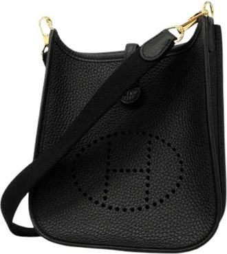Herm&egrave;s Pre-owned Pochette - Dames - Vintage Schoudertas - Zwart - ONE Size - Vintage