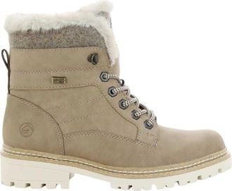 Remonte D0B81 Enkellaarsjes - Dames - Winterlaarzen - Beige - 37 EU - Schoenen
