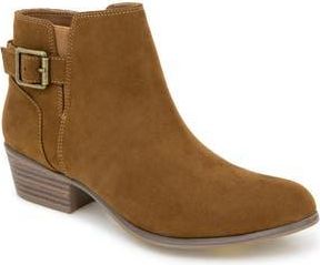 Esprit Toodalo Ankle Boot in Cognac Faux Suede at Nordstrom Rack, Size 6.5