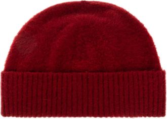 Jil Sander Wolmuts - Heren - Hoeden - Rood - M - Wol - Accessoires