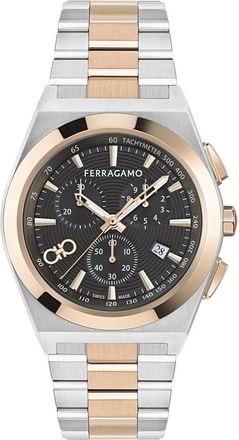 Ferragamo Mens Vega Upper East Chrono Watch