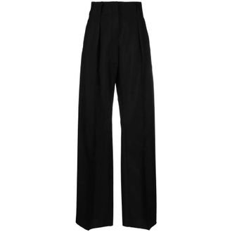 Ferragamo High-waisted Wide-leg Trousers