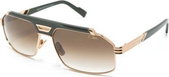 Cazal Zonnebrillen - Heren - Zonnebrillen - Groen - 61 MM - Accessoires