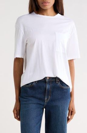 TWP Big Boy Knit T-Shirt in White at Nordstrom Rack, Size Xx-Small