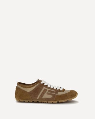 Balmain Sneakers Racer in pelle Woman 41