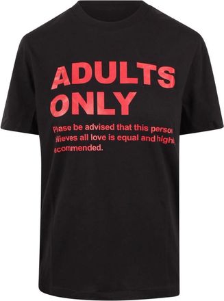 Marco Rambaldi T-Shirts, female, Black, XS, Adults Only T-shirt