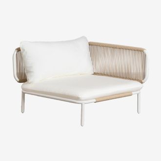 Sklum M&oacute;dulo Esquinero Para Sof&aacute; Modular De Jard&iacute;n En Acero Roubly Sklum