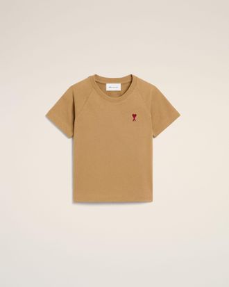 Ami Brown Cotton Ami De Coeur T-shirt Brown - 10 Years - Kids