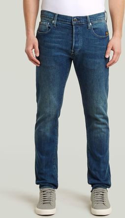 G-Star 3301 Slim Jeans - Midden blauw - Heren