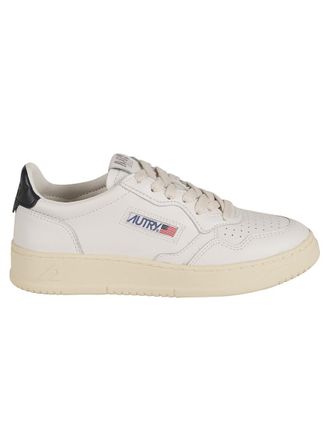 Autry White Lace Up Sneakers