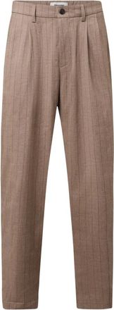 Drykorn Broeken, Heren, Bruin, W33 L32, Polyester, Maryko Wide Broeken