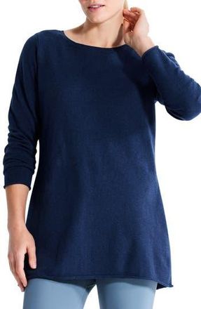 Nic+Zoe Cool Down Twist Back Sweater in Ink at Nordstrom Rack, Size Xx-Large