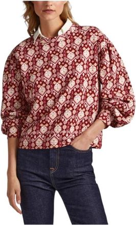 Pepe Jeans London Blouses - Dames - Blouses - Veelkleurig - S - Overhemden