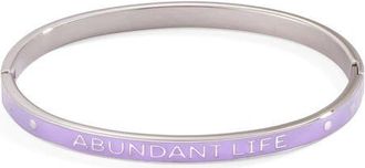 Alex and Ani Grateful Heart Hinge Bangle Bracelet in Silver at Nordstrom
