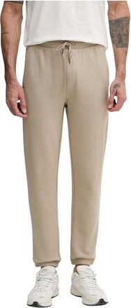 A|X Armani Exchange Diagonal Trainingsbroeken - Heren - Sweatpants - Beige - L - Katoen - Broeken