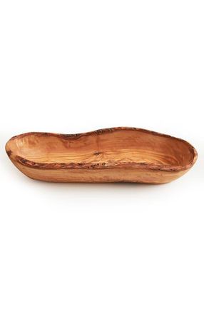 Verve Culture Olivewood Boat Shaped Bowl - Live Edge in None at Nordstrom