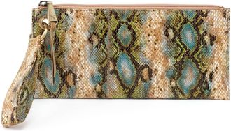 Hobo Womens Vida Wristlet Purse In Garden Snake