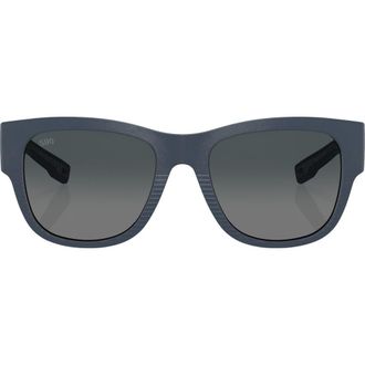 Costa Caleta 55mm Gradient Polarized Square Sunglasses in Grey Gradient at Nordstrom Rack