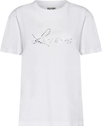 Silvian Heach Donna, Top, Bianco, M, new