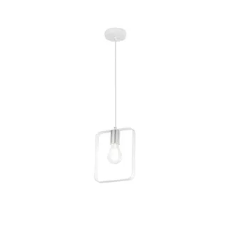 Luce-Ambiente-Design suspensi&oacute;n Smith en Metal Blanco