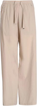 Herno Straight broek met trekkoord - Beige