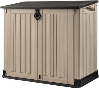 Keter Caja De Herramientas Store It Out Resina Beige-marr&oacute;n 132x71,5xh.113,5 Cm