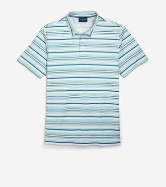 Cole Haan Mens Links Polo Shirt - White Size Medium
