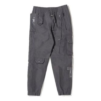 adidas Mens adidas originals Solid Color Multiple Pockets Casual Sports Pants/Trousers/Joggers Gray HD2234