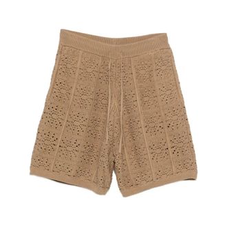 Maison Labiche Casual Shorts, male, Brown, Size: S Short