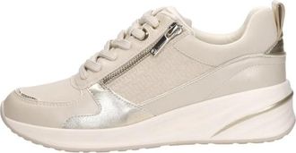 Tamaris Sneakers Laag - Dames - Sneakers - Beige - 38 EU - Schoenen