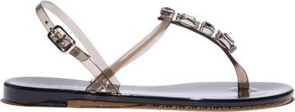 Casadei Jelly Sandalen - Dames - Sandalen - Zwart - 35 EU - Schoenen