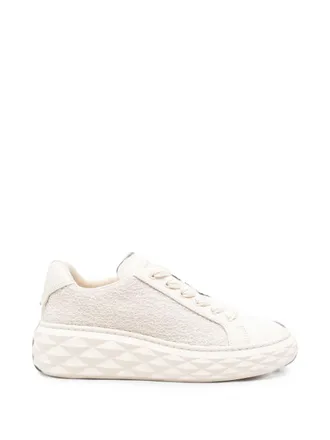 Jimmy Choo London diamant lederen sneakers