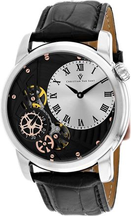 Christian Van Sant Sprocket Auto-Quartz Silver Dial Mens Watch CV1551