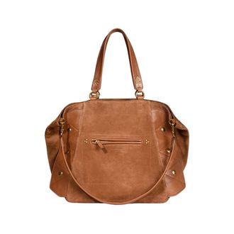 Jerome Dreyfuss Roger Tote - female - J&eacute;r&ocirc;me Dreyfuss - Shopping Bags - Brown - ONE SIZE - Bags