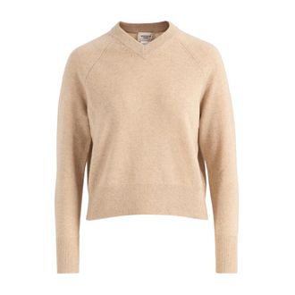 Max Mara Wkdpadre V-neck Knit - Knitwear - Mujer - Beige - XS