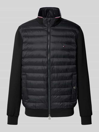 Tommy Hilfiger Regular Fit Steppjacke aus Baumwoll-Mix in Black, Gr&ouml;&szlig;e S