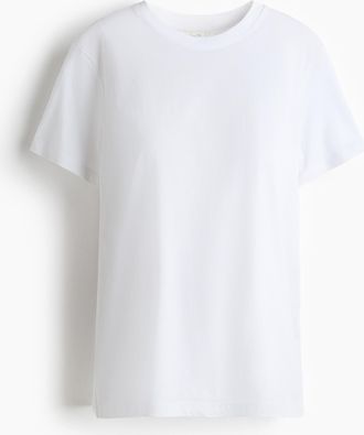 H&M MAMA Baumwoll-T-Shirt - White