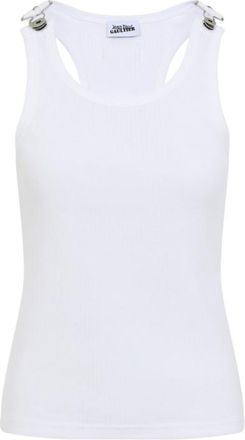 Jean Paul Gaultier White Sleeveless TankTop