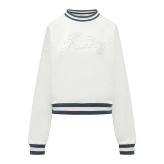 Autry Cropped Sweatshirt - Dames - Sweatshirts - Wit - L - Hoodies & sweatvesten