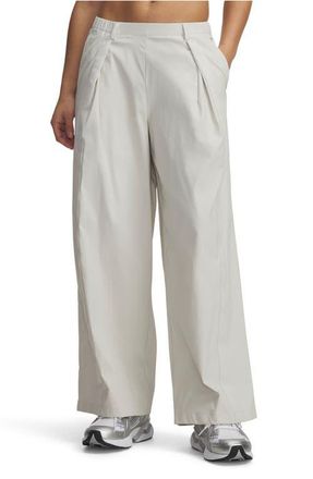 Under Armour Unstoppable Water Resistant Pleated Pants in Summit White //Summit White at Nordstrom, Size Xx-Large