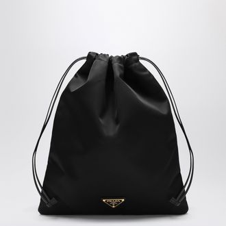 Prada Black Prada Wish pouch in Re-Nylon