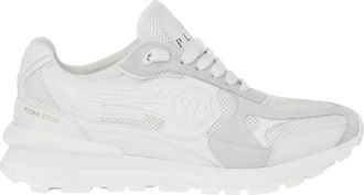 Philipp Plein Runner Titan Edge - Heren - Sneakers - Wit - 43 EU - Schoenen